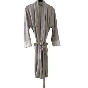 Natori Womens Gray Plush Belted Robe S Lounge Classic